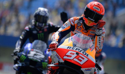 Start dari Posisi 20, Marquez Finish Ke-7